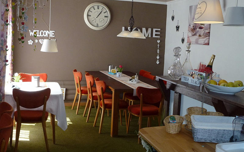 Fruehstuecksraum Hotel Pension Gelpkes Mühle Bad Sachsa